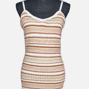 Olive + Oak crochet midi dress